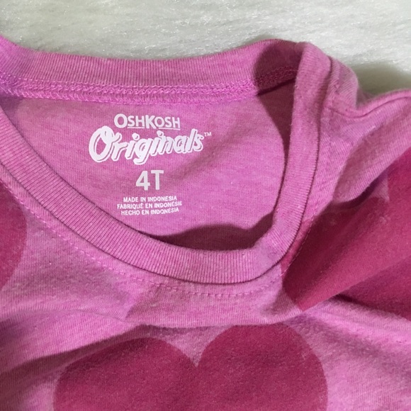 [OshKosh] Pink ❤️Long Sleeve Tee - Picture 4 of 4